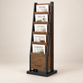 Xavqeri™ Freestanding Magazine Rack image 01