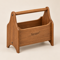 Xavqeri™ Wooden Carrying Magazine Rack image 01